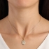 PG-00073 PINGENTE BANHADO A OURO 18K DE NOSSA SENHORA DAS GRAÇAS