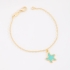 PI-00122-PULSEIRA INFANTIL COM ESTRELA-DO-MAR ESMALTADA