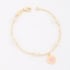 PI-00124-PULSEIRA INFANTIL COM CORAÇÃO E PÉROLAS