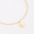 PI-00125-PULSEIRA INFANTIL COM PINGENTE DE FLOR
