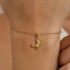 PI-00126-PULSEIRA INFANTIL COM PINGENTE DE CAVALO