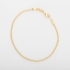 PR-0001 PULSEIRA BANHADA A OURO 18K DE CORDÃO BAIANO