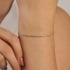 PR-0004 PULSEIRA BANHADA A OURO 18K COM CORRENTE ESTILO CORDÃO BAIANO
