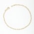 PR-0014 PULSEIRA BANHADA A OURO 18K COM CORRENTE EM ELO CARTIER E DESIGN CLÁSSICO