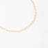PR-0132 PULSEIRA BANHADA A OURO 18K COM CORRENTE EM ELO PIASTRINE
