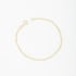 PR-0132 PULSEIRA BANHADA A OURO 18K COM CORRENTE EM ELO PIASTRINE