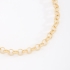 PR-0149 PULSEIRA BANHADA A OURO 18K COM CORRENTE EM ELO PORTUGUÊS