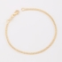 PR-0161 PULSEIRA BANHADA A OURO 18K COM CORRENTE TIPO FITA TRABALHADA NA MALHA