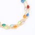 PU-00008-PULSEIRA COM CRISTAIS OVAIS COLORIDOS