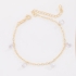 PU-00018 PULSEIRA COM PINGENTES DE PEDRA EM GOTAS