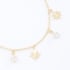 PU-00043-PULSEIRA COM PINGENTES DE ESTRELAS E CRISTAIS