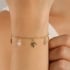 PU-00043-PULSEIRA COM PINGENTES DE ESTRELAS E CRISTAIS
