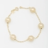 PU-00070 PULSEIRA COM ESFERAS E CORRENTE DELICADA