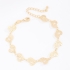 PU-00136 PULSEIRA BANHADA A OURO 18K COM CORAÇÕES VAZADOS E DETALHES DELICADOS.