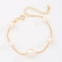 PU-00142 PULSEIRA BANHADA A OURO 18K COM PÉROLAS