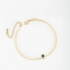 PU-00156 PULSEIRA COM PINGENTE DE ZIRCÔNIA REDONDA CENTRAL 