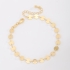 PU-00168 PULSEIRA BANHADA A OURO 18K COM PLACAS REDONDAS LISAS