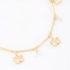 PU-00173 PULSEIRA BANHADA A OURO 18K COM DETALHES EM BORBOLETAS