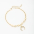 PU-00205 PULLSEIRA MEIA LUA COM ZIRCONIA COLORIDA 