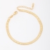 PU-00230 PULSEIRA BANHADA A OURO 18K COM DESIGN EM MALHA LISA