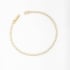 PU-00234 PULSEIRA BANHADA A OURO 18K ESTILO RIVIERA COM ZIRCÔNIAS