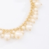 PU-00254 PULSEIRA BANHADA A OURO 18K COM CORRENTE DELICADA E PÉROLAS