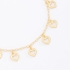 PU-00285-PULSEIRA COM PINGENTES DE CORAÇÃO VAZADOS