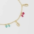 PU-00305 PULSEIRA PENDURICALHO BÚZIOS E CRISTAL LAPIDADO 