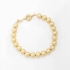 PU-00458 PULSEIRA BANHADA A OURO 18K COM ESFERAS