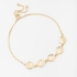PU-00463  PULSEIRA COM PINGENTES DE NOSSA SENHORA APARECIDA