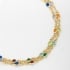 PU-00473-PULSEIRA DUPLA COM CRISTAIS COLORIDOS