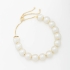 PU-00504 PULSEIRA BANHADA A OURO 18K COM PÉROLAS E FECHO REGULÁVEL