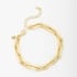 PU-00545 PULSEIRA COM ELOS ALONGADOS E DETALHES MODERNOS