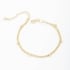 PU-00602 PULSEIRA BANHADA A OURO 18K COM DUPLA FILEIRA DE ESFERAS