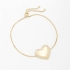 PU-00615 PULSEIRA COM PINGENTE EM FORMATO DE CORAÇÃO