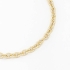 PU-00667 PULSEIRA BANHADA A OURO 18K COM CORRENTE ELOS