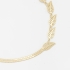 PU-00671 PULSEIRA COM DETALHES EM CORRENTE E FOLHAS VAZADAS