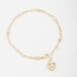 PU-00688 PULSEIRA COM PINGENTE DE CORAÇÃO