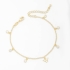 PU-00691 PULSEIRA COM PINGENTES DE ZIRCÔNIAS