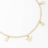 PU-00691 PULSEIRA COM PINGENTES DE ZIRCÔNIAS