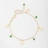 PU-00706 PULSEIRA COM PINGENTES TEMÁTICOS E DETALHES COLORIDOS