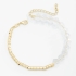PU-00734 PULSEIRA COM DETALHES EM CRISTAIS LAPIDADOS E ESFERAS