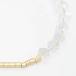 PU-00734 PULSEIRA COM DETALHES EM CRISTAIS LAPIDADOS E ESFERAS