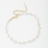 PU-00736 PULSEIRA COM DETALHES EM CRISTAIS TRANSPARENTES LAPIDADOS