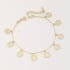 PU-00781 PULSEIRA COM PINGENTES DE MEDALHAS RELIGIOSAS
