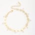PU-00812 PULSEIRA COM DETALHES EM PLACAS POLIDAS E CRISTAIS TRANSPARENTES