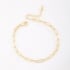 PU-00845 PULSEIRA BANHADA A OURO 18K COM ELOS CARTIER ALONGADOS