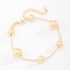PU-00858 PULSEIRA COM BOLAS POLIDAS INTERCALADAS NA CORRENTE
