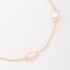 PU-00865 PULSEIRA COM DETALHES EM PÉROLAS IRREGULARES