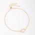 PU-00877 PULSEIRA COM PINGENTE EM FORMATO DE CORAÇÃO